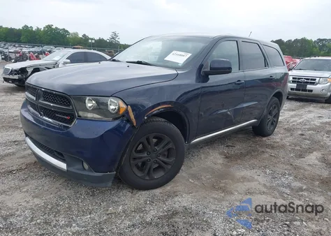 2013 Dodge Durango Sxt from USA, damaged, VIN 1C4RDHAG4DC685730